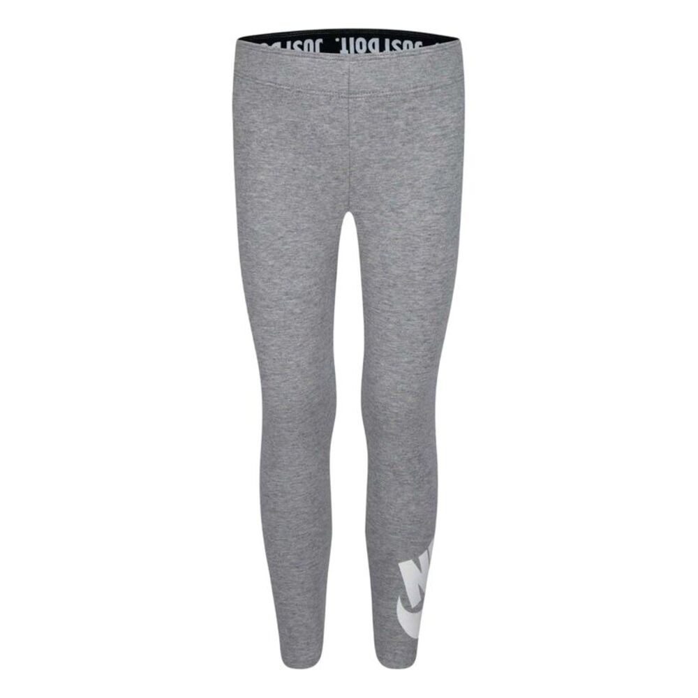 Nike Girls Just Do It Leggings / Dark Grey Heather